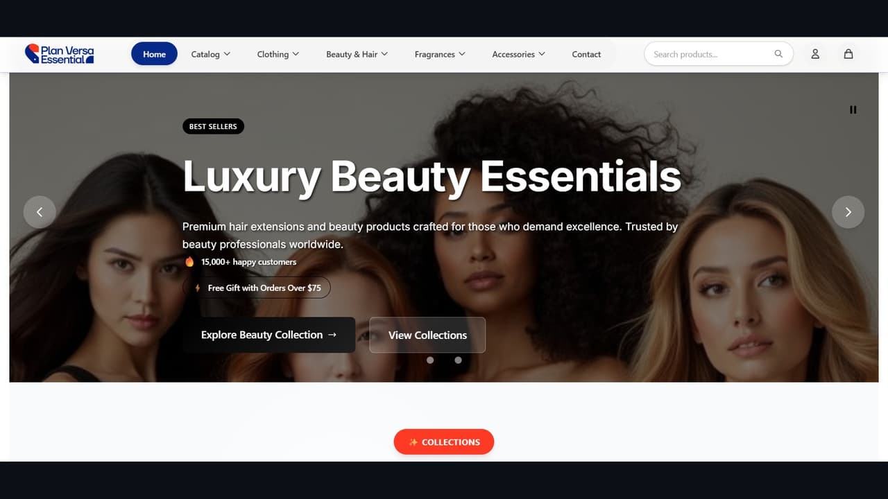 Planversa Essentials (Shopify Headless E-Commerce)