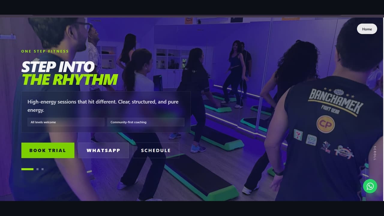 One Step Fitness Platform